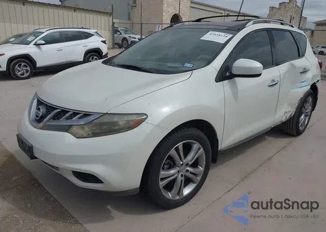 2011 Nissan Murano Le from USA, damaged, VIN JN8AZ1MU3BW066575